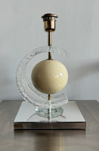 Load image into Gallery viewer, Maville Interiors (France) Globe Lamp - with Lucite &amp; Faux Marble detail
