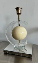 Load image into Gallery viewer, Maville Interiors (France) Globe Lamp - with Lucite &amp; Faux Marble detail
