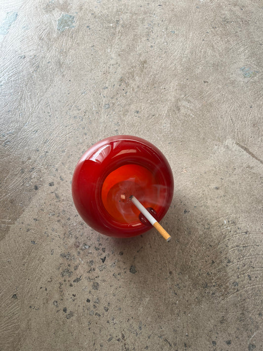 1970’s Red Atomic Ashtray